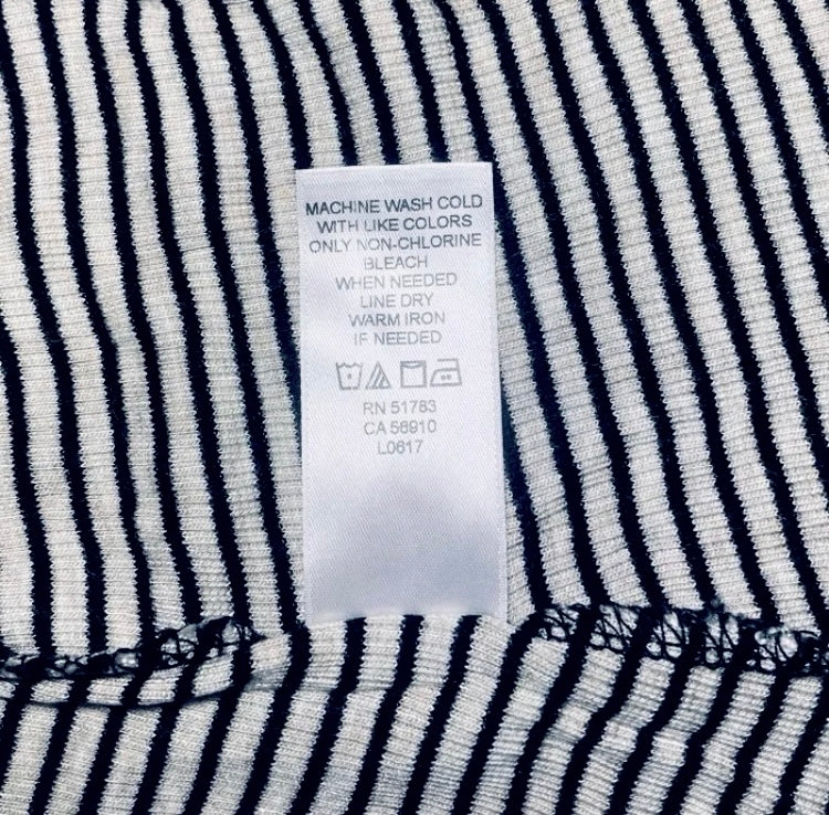 Maurices NWOT Striped Cold Shoulder Blouse M